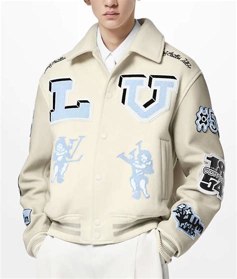 louis vuitton varsity jacket bunny|Louis Vuitton varsity jacket women.